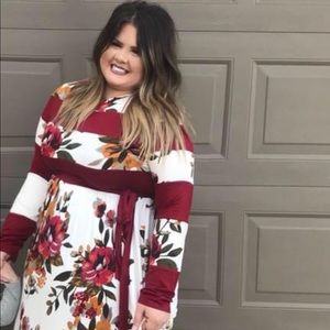 Long sleeve maxi dress